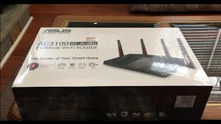 Asus AC3100 RTAC88U  RTAC88R Router Unboxing amp Setup [upl. by Santana502]