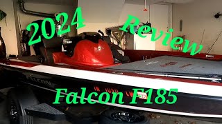 2024 FALCON F185 REVIEW falconboats fishing review boatreview [upl. by Auqenehs]