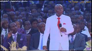 Bishop Oyedepo Ministration Shiloh Impartation Service December 09 2017 [upl. by Keg]