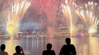 SINGAPORE FIREWORKS REHEARSALMARINA BAY [upl. by Ilona]