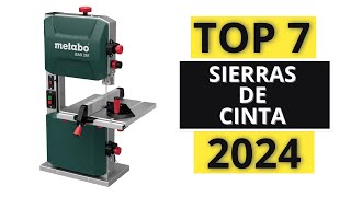 🥇ESTAS SON LAS 7 MEJORES SIERRAS DE CINTA DEL 2024 ✅ CALIDADPRECIO BARATAS PARA MADERA Y METAL [upl. by Epilif768]