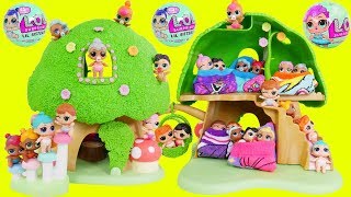 LOL Surprise Dolls  Lil Sisters in Tree House School [upl. by Constancia]