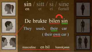 Sin Sitt Si Sine VS Hans Hennes Deres Norwegian Language Bokmål [upl. by Undis58]