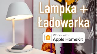 Yeelight Bedside Lamp Pro z HomeKit Recenzja smart lampki nocnej z ładowarką indukcyjną [upl. by Jeannie901]