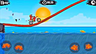 Moto X3M Bike Racing Games  Gameplay Walkthrough iOS Android 28 [upl. by Jempty]