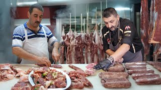 The most delicious meats of Turkish cuisine Street Food in Turkey [upl. by Silvanus]