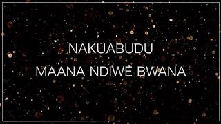 Boaz Danken ft Ruth Lyanga NANI KAMA WEWE BWANA official video GodisReal [upl. by Deb]