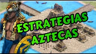 3 estrategias para jugar con Aztecas  Age of Empires 2 [upl. by Yllut]