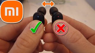 XIAOMI MI Airdots problem pair right and left earbuds together REDMI [upl. by Yednarb]