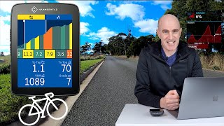 Hammerhead Karoo Cycling GPS CLIMBER Feature  Road Test [upl. by Aimar]