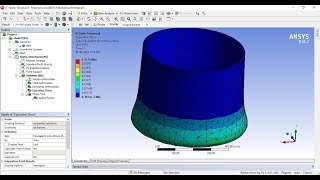 Ansys Workbench Tutorial  Hydrostatic Pressure Simulation Tank Filled with Water [upl. by Vetter445]