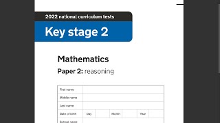 2022 Year 6 SATs Reasoning Paper 2 Walkthrough Guide  Mr Wall [upl. by Ahseikan]