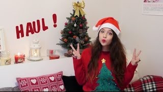 ❄ Haul  achats festifsde Noël ❄  camillegrandxo [upl. by Gnanmas]