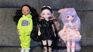 Comparing Ball Jointed Dolls from Amazon amp BJD Doll Haul [upl. by Nawed945]