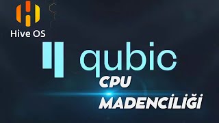 Cpu Qubic Madenciliği Nasıl Yapılır  Hiveos [upl. by Enileqcaj]