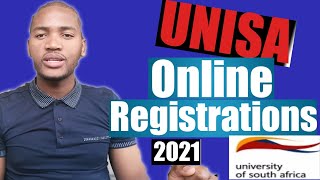 2021 Registrations How to register at UNISA at Unisa online [upl. by Grube502]