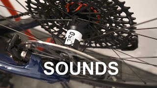 DT Swiss 350 Rear Hub mtb SOUNDS [upl. by Agathe2]