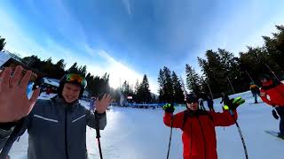 Christmas Skiing in Morzine 2022 [upl. by Nedyah457]