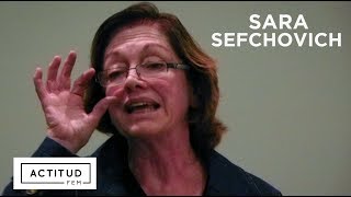 Sara Sefchovich nuestra mujer del mes  ActitudFEM [upl. by Salomo39]