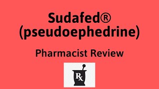 Sudafed pseudoephedrine  Sudafed side effects Warnings and Use in PregnancyBreastfeeding [upl. by Frisse]