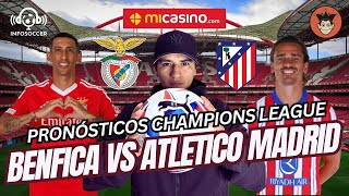 BENFICA VS ATLÉTICO DE MADRID PRONÓSTICO 🏆  CHAMPIONS LEAGUE  J2  championsleague [upl. by Voltmer]