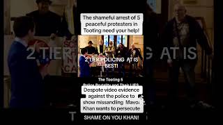 The shameful arrest of the peaceful protesters Tooting 5 need your help [upl. by Phillipp174]