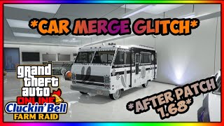 GTA 5 SOLO CAR MERGE GLITCH AFTER PATCH 168 GTA 5 MAKE RARE CARS ON F1BENNYS MERGE GLITCH [upl. by Arvell]