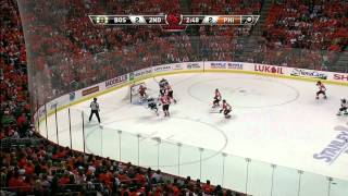 BruinsFlyers Game 2 2011 Highlights 522011 1080p HD [upl. by Schilling228]