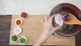 Pensonic Kitchen By Emily Lim  Chinese Oat Porridge [upl. by Idnic166]