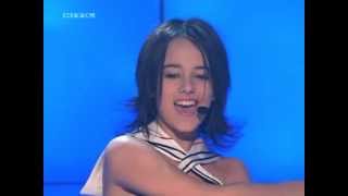 Alizee  Im fed up Jen ai marre Live [upl. by Ylle]