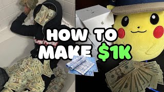 How To Make Your First 1000 RESELLING [upl. by Enyrat]