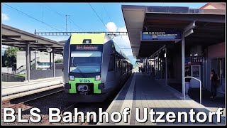 Kleiner Rundgang beim BLS Bahnhof Utzentorf [upl. by Ottie]