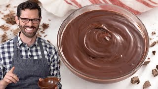 How to Make Silky Chocolate Ganache [upl. by Maharva584]