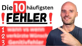 Die 10 schlimmsten Grammatikfehler die fast alle machen Du auch [upl. by Beckie137]