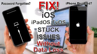 Fix iPhone Stuck on Apple Logo Recovery with Tuneskit iOS System Recovery  Without Data Loss [upl. by Westfall]