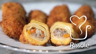 Simple recipe Making Indonesia Rissole [upl. by Heimlich]