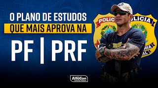 Plano de estudo para PF e PRF  com Evandro Guedes  AlfaCon [upl. by Sonya55]