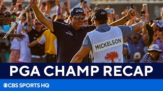 Phil Mickelson makes HISTORY as oldest major winner FULL PGA Championship Recap  CBS Sports HQ [upl. by Temp797]