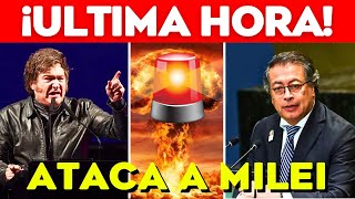 ¡VERGÜENZA MUNDIAL🚨 PETRO ATACA A MILEI Y QUEDA EN RIDÍCULO ¡LO DESMINTIERON EN TODO EL MUNDO 😂💥 [upl. by Einej]