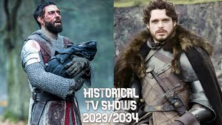 Top 5 Upcoming Historical TV Shows 20232024 [upl. by Pihc]