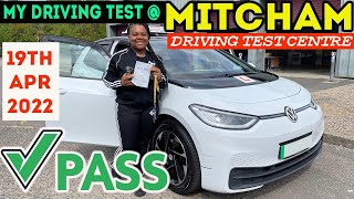 DRIVING TEST  MITCHAM DTC 02 19TH APR 2022 1315 WITH COMMENTARY DRIVINGTESTVIDEO MITCHAM [upl. by Ratna]