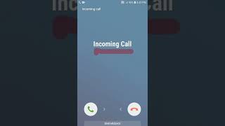 Samsung Galaxy A5 2017 Incoming Call Read Description [upl. by Acirre]