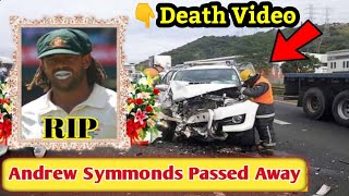 Andrew symonds car accident  Andrew symonds death  Andrew symonds car accident death video [upl. by Otreblon]