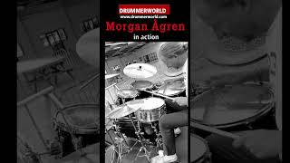 Morgan Ågren In Action SHORT  morganagren drummerworld [upl. by Anan]