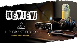 Review paquete de grabación UPhoria Studio Pro [upl. by Vanden671]