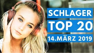 SCHLAGER CHARTS 2019  Die TOP 20 vom 14 März [upl. by Marketa]