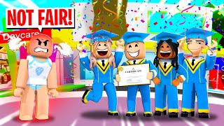 DAYCARE GRADUATION DAY Roblox  Brookhaven 🏡RP [upl. by Narhet485]