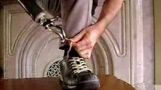 Prosthetic Arm Tip 2 Tying a Shoe [upl. by Nasus]