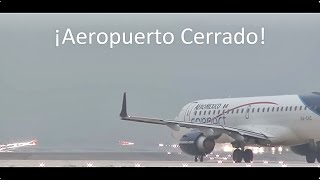 AeroMéxico ¿Nos autoriza al despegue ¡Aeropuerto Cerrado [upl. by Immot]