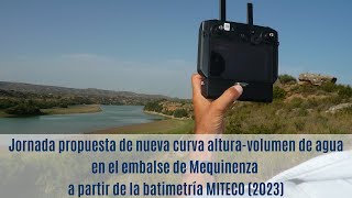 Jornada sobre la nueva curva alturavolumen de agua en el embalse de Mequinenza 2023  12 julio 23 [upl. by Haskel598]